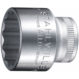Stahlwille 02010009 - Llave de vaso 3/8" 9 mm L.25 mm - Ferrotecnia