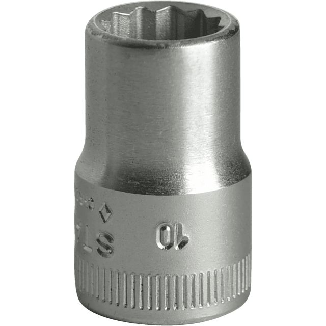 Stahlwille 02010010 - Llave de vaso 3/8" 10 mm L.27 mm - Ferrotecnia