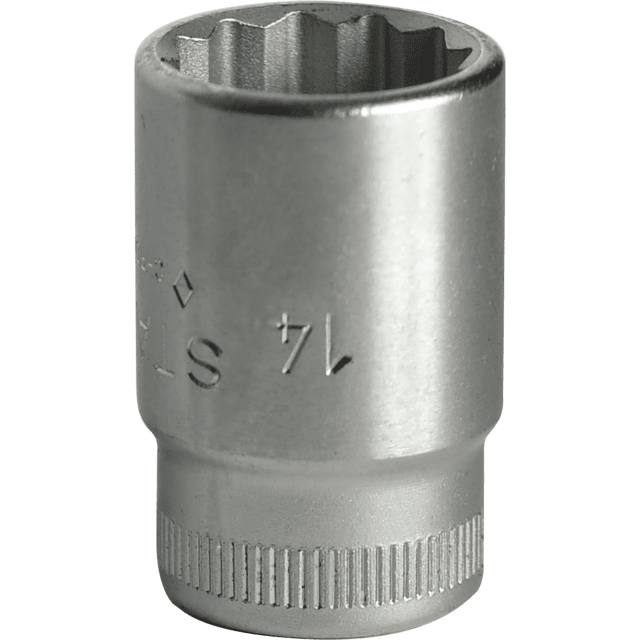 Stahlwille 02010014 - Llave de vaso 3/8" 14 mm L.30 mm - Ferrotecnia