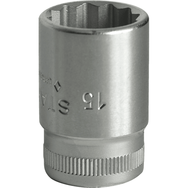 Stahlwille 02010015 - Llave de vaso 3/8" 15 mm L.31 mm - Ferrotecnia