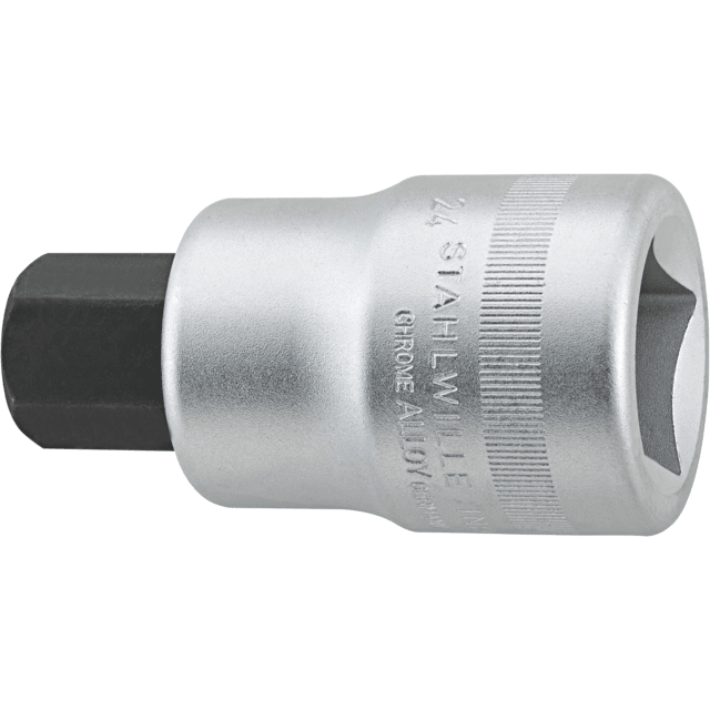 Stahlwille 06050019 - Destornillador Llave de vaso 1" 19 mm L.85 mm - Ferrotecnia