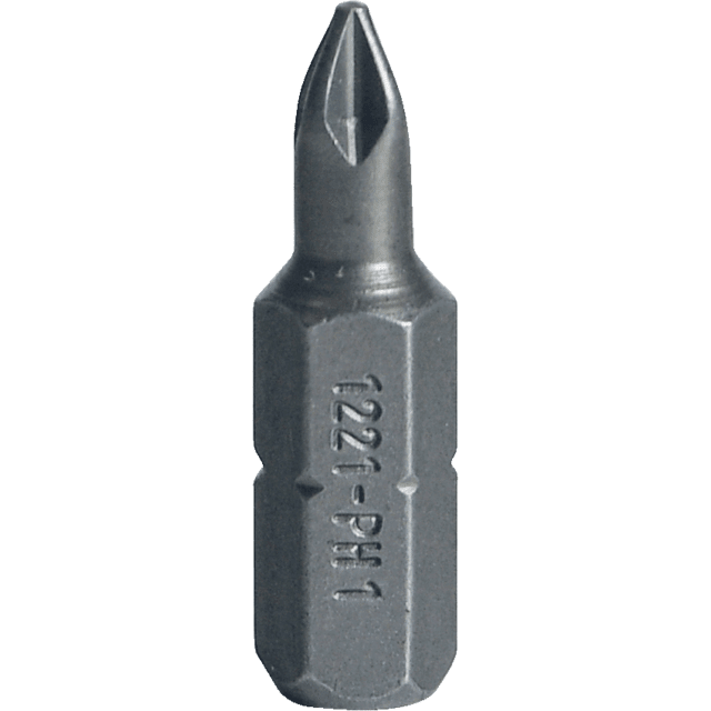 Stahlwille 08010001 - Punta 1/4" PHILLIPS® cabeza PH1 L.25 mm - Ferrotecnia