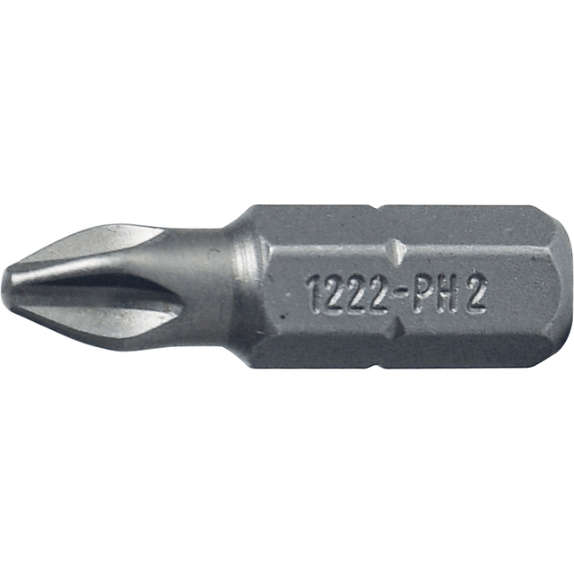 Stahlwille 08010002 - Punta de 1/4" con cabeza PHILLIPS® PH2 L.25 mm - Ferrotecnia