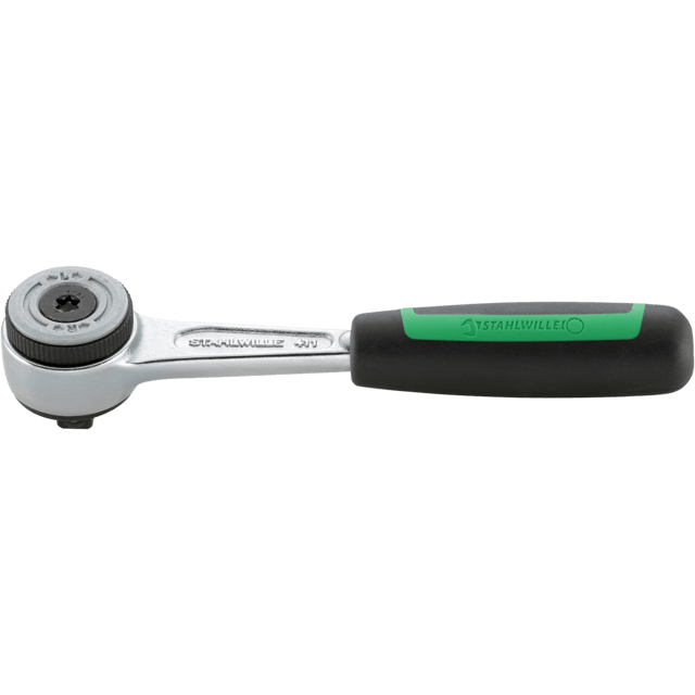 Stahlwille 11231011 - Fine Tooth Ratchet Wrench 1/4" L.118 mm