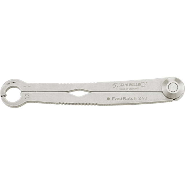 Stahlwille 41101313 - Llave de carraca SW 13 x SW 1/2 mm/" L.168.4mm - Ferrotecnia