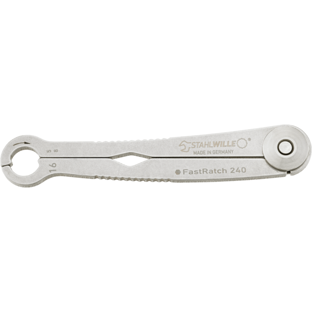 Stahlwille 41101616 - Ratchet wrench SW 16 x SW 5/8 mm/" L.191.3mm