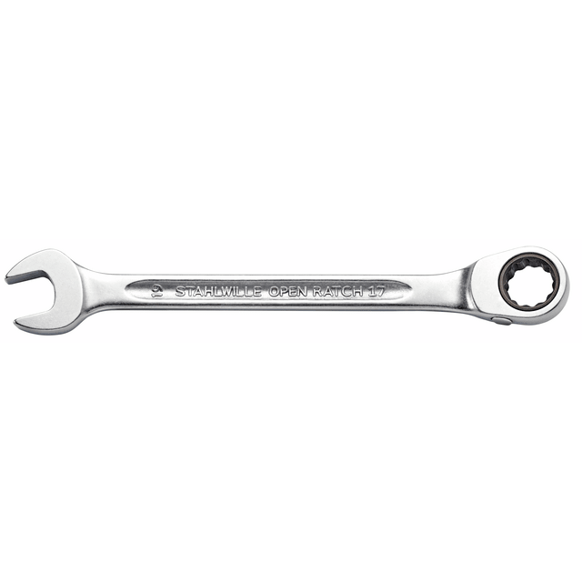 Stahlwille 41172222 - Combination ratchet wrench SW 22 L.285mm