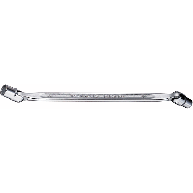 Stahlwille 43412428 - Double-ended flexible wrench 3/8x7/16 L.202 mm