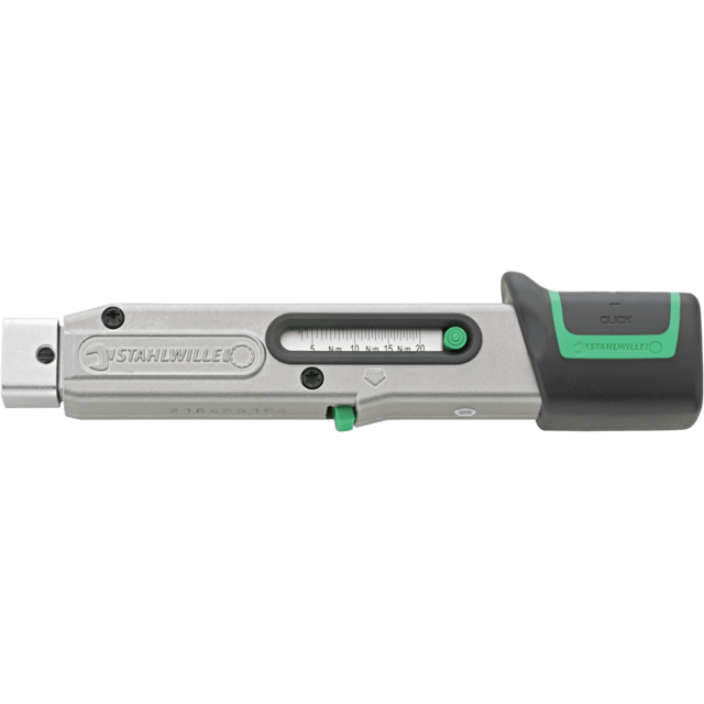 Stahlwille 50584001 - Llave dinamométrica MANOSKOP 730a Quick 17,5-87,5in lb 9 x 12 mm L. 179mm