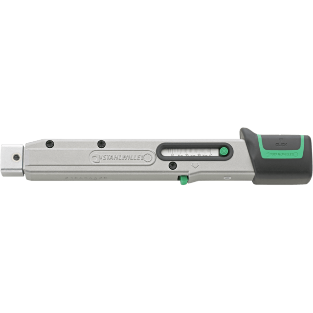 Stahlwille 50584004 - MANOSKOP 730a Quick Torque Wrench 70-350in lb 9 x 12 mm L. 223mm