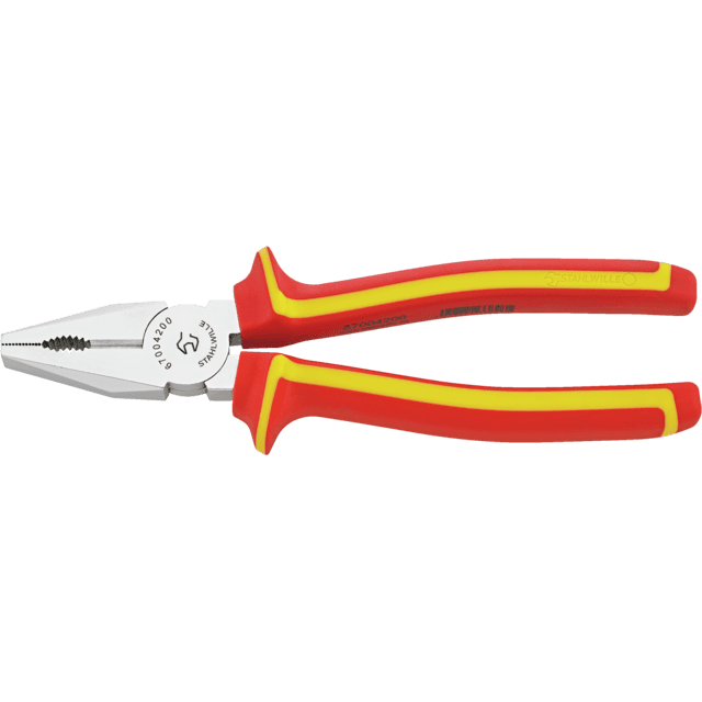 Stahlwille 67004200 - Alicates combinados VDE cromados L.200 mm - Ferrotecnia
