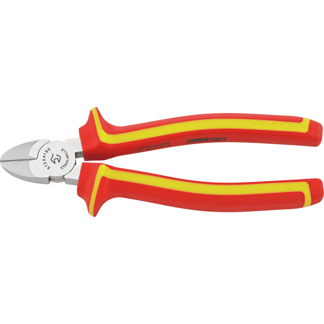 Stahlwille 67204180 - Alicates de corte lateral cromados L.180 mm - Ferrotecnia