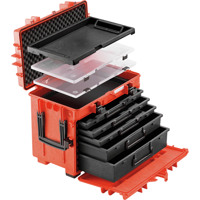 Stahlwille 81091304 - Carro portaherramientas rojo luminoso - Ferrotecnia