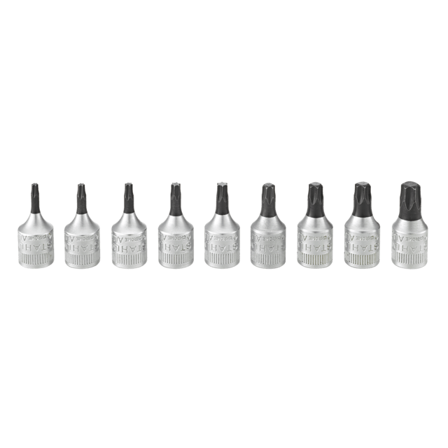 Stahlwille 96017709 - 1/4" Screwdriver Socket Set 9 Pieces