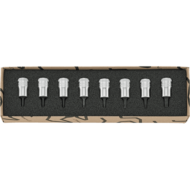 Stahlwille 96021001 - Juego de llaves de vaso para destornillador 3/8" 8 piezas - Ferrotecnia