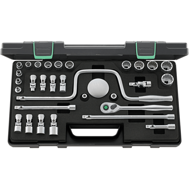 Stahlwille 96025207 - QuickRelease 3/8" 30-Piece Socket Set