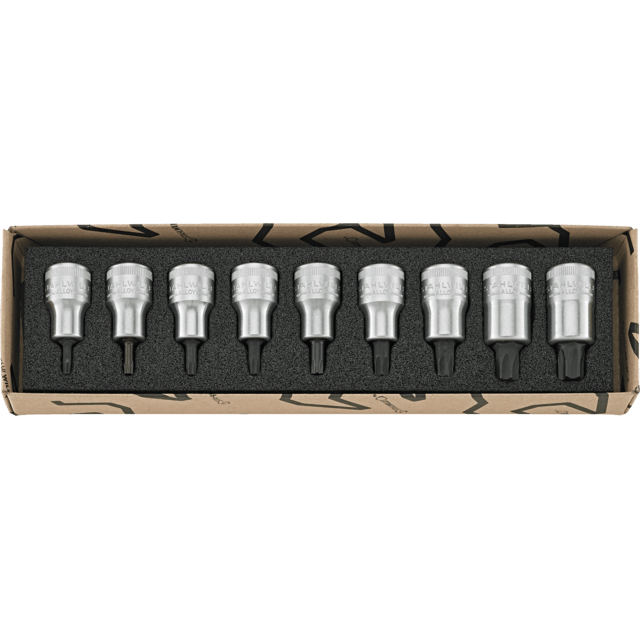 Stahlwille 96031004 - 1/2" Screwdriver Socket Set 9 Pieces