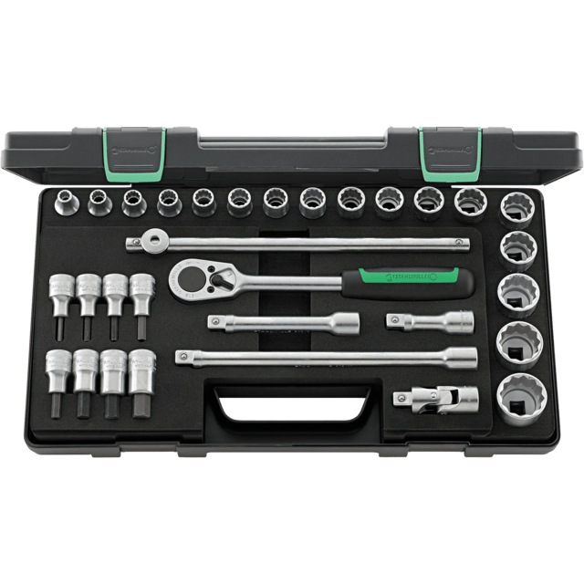 Stahlwille 96031439 - 1/2" 31 Piece Socket Set