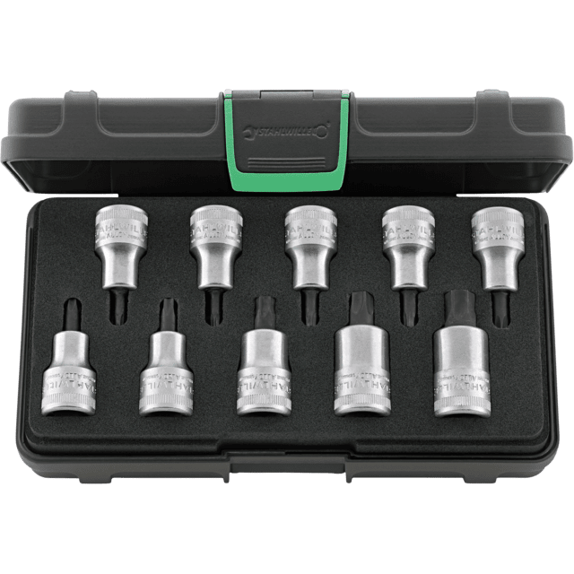 Stahlwille 96032005 - Juego de llaves de vaso para destornillador 1/2" 10 piezas - Ferrotecnia