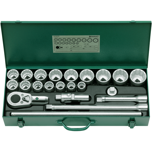 Stahlwille 96054103 - 3/4" 22-piece socket wrench set