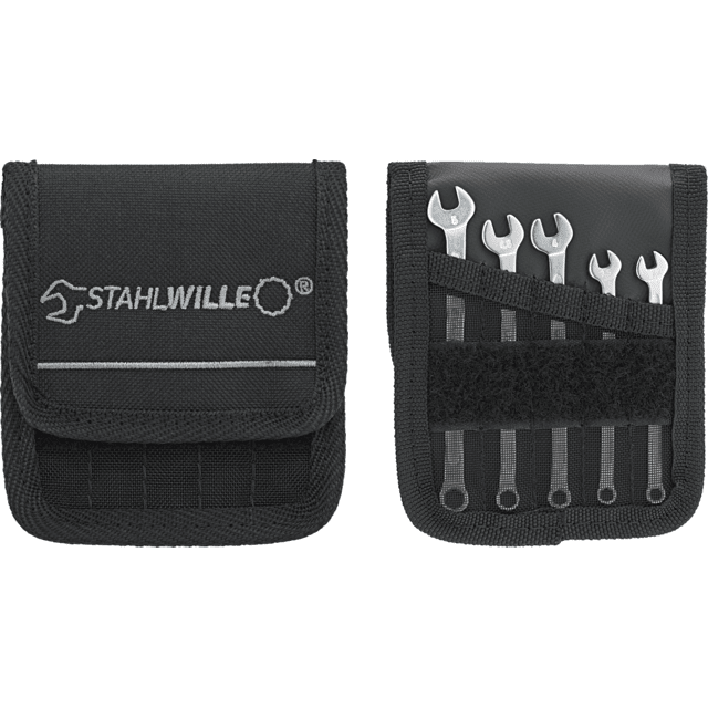 Stahlwille 96400902 - Juego de llaves combinadas 3,2 - 5 5 unidades - Ferrotecnia