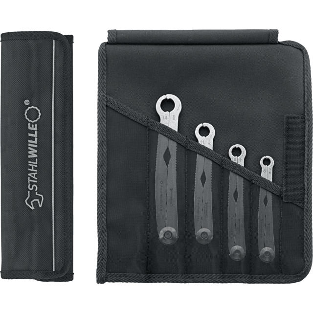 Stahlwille 96411003 - Juego de llaves de trinquete 8 - 14, 4 piezas - Ferrotecnia