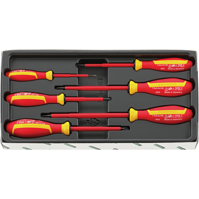 Stahlwille 96469515 - Juego de destornilladores VDE 6 piezas