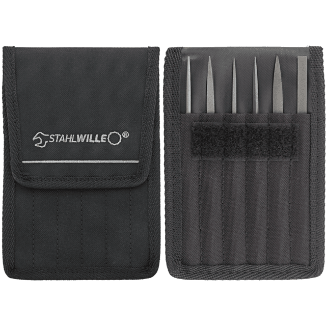 Stahlwille 96722801 - Juego de limas de aguja 6 piezas - Ferrotecnia