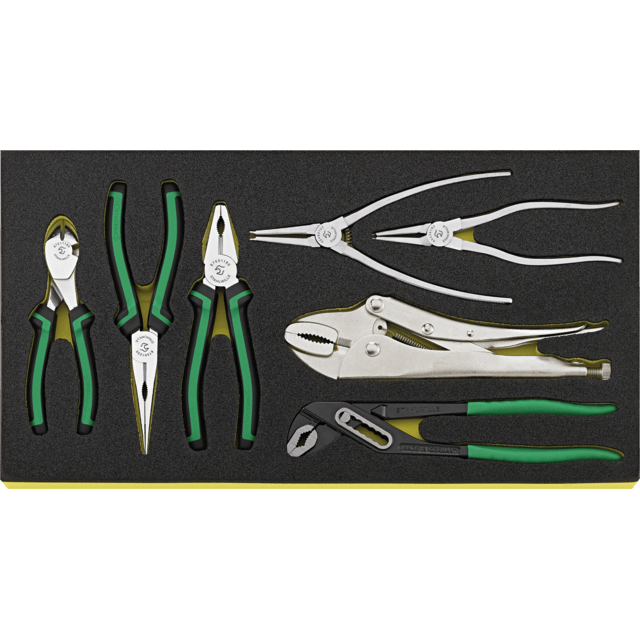 Stahlwille 96830118 - TCS 7-piece pliers set.