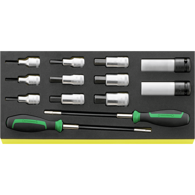 Stahlwille 96830163 - 1/"2" 13-Piece Socket Set