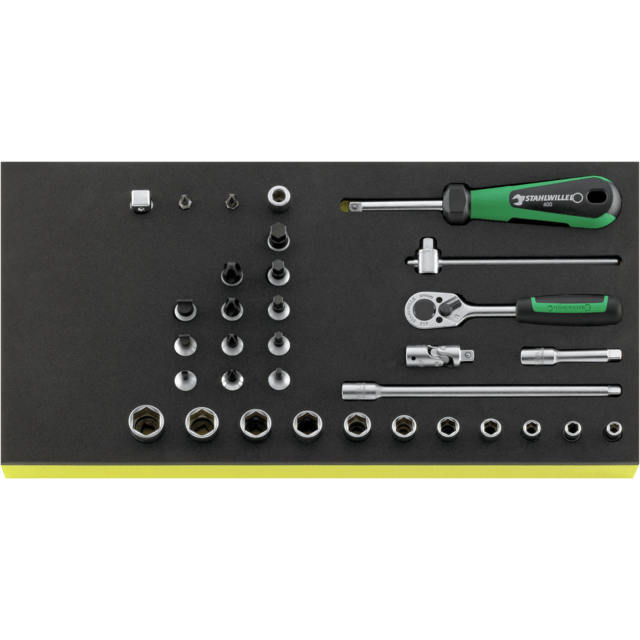 Stahlwille 96830217 - TCS 33-Piece 1/4" Drive Socket Set
