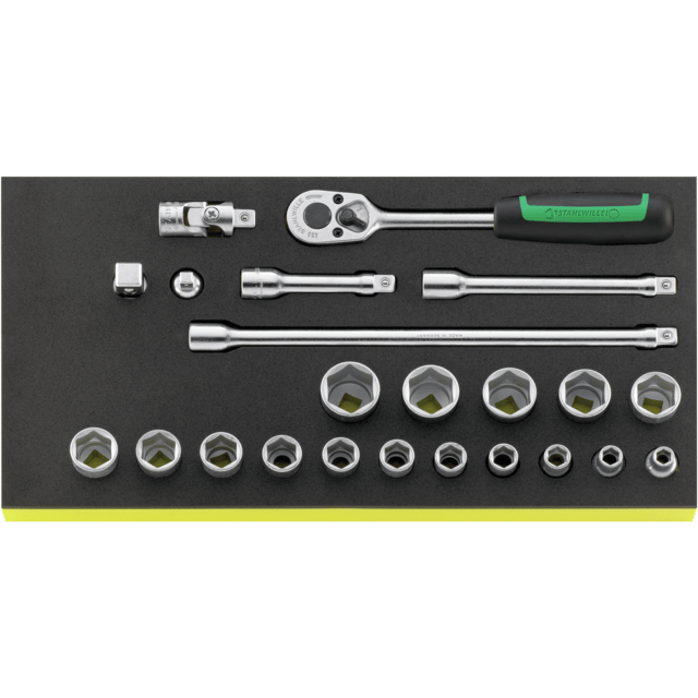 Stahlwille 96830218 - TCS 23-Piece 3/8" Socket Set