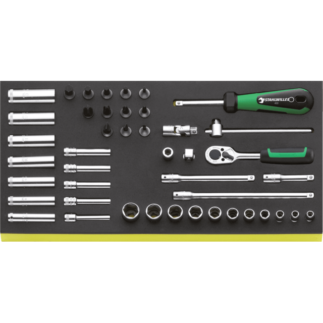 Stahlwille 96830601 - TCS 44 Piece 1/4" Socket Set.