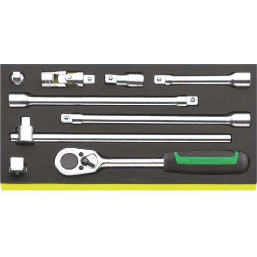 Stahlwille 96830603 - Juego de herramientas de accionamiento 1/2" TCS 9 piezas. - Ferrotecnia