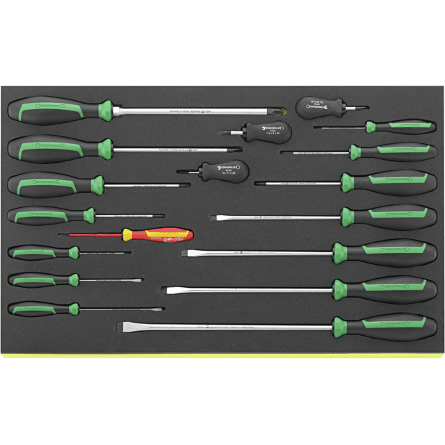 Stahlwille 96831179 - Juego de destornilladores VDE TCS 18 piezas - Ferrotecnia
