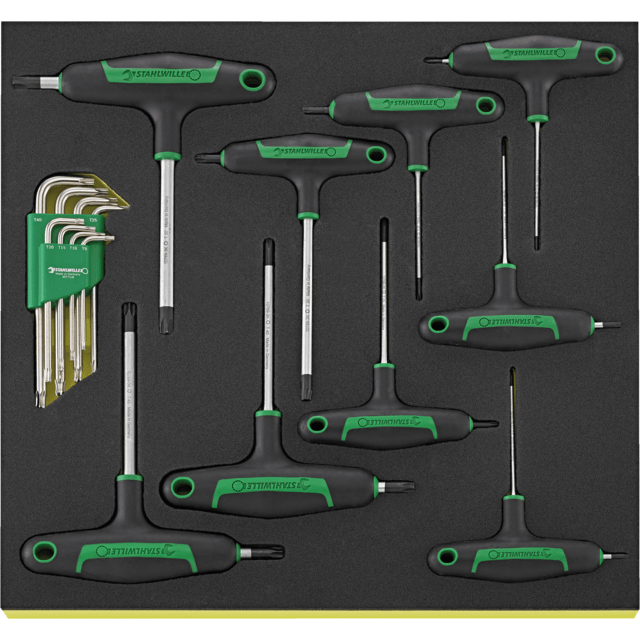 Stahlwille 96832099 - Heyagon TCS T9-50 17-piece wrench set