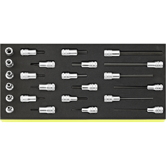 Stahlwille 96838772 - 3/8" 24 Piece Socket Set