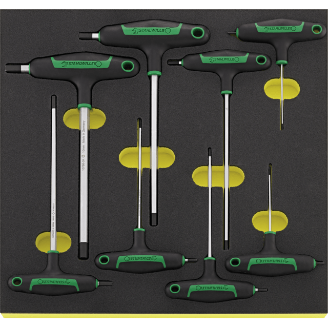 Stahlwille 96838786 - TCS 8-piece T-handle screwdriver set