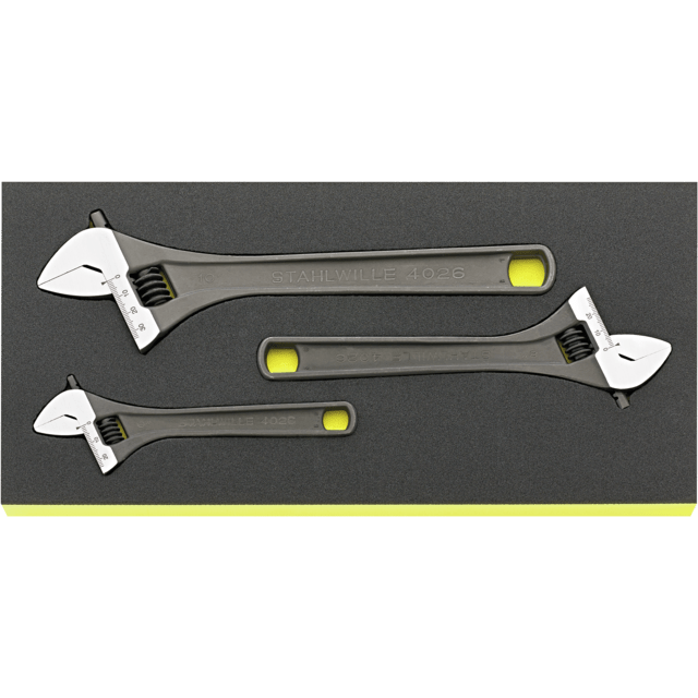 Stahlwille 96838796 - TCS 6-10 3-piece adjustable wrench set
