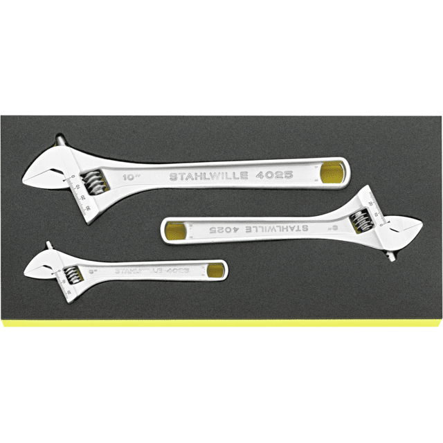 Stahlwille 96838797 - Juego de llaves ajustables TCS 6 - 10 3 piezas - Ferrotecnia