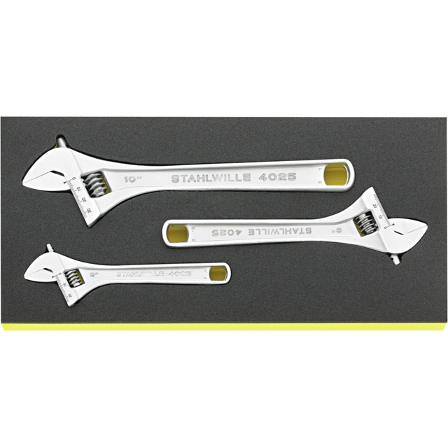Stahlwille 96838797 - TCS 6-10 3-piece adjustable wrench set