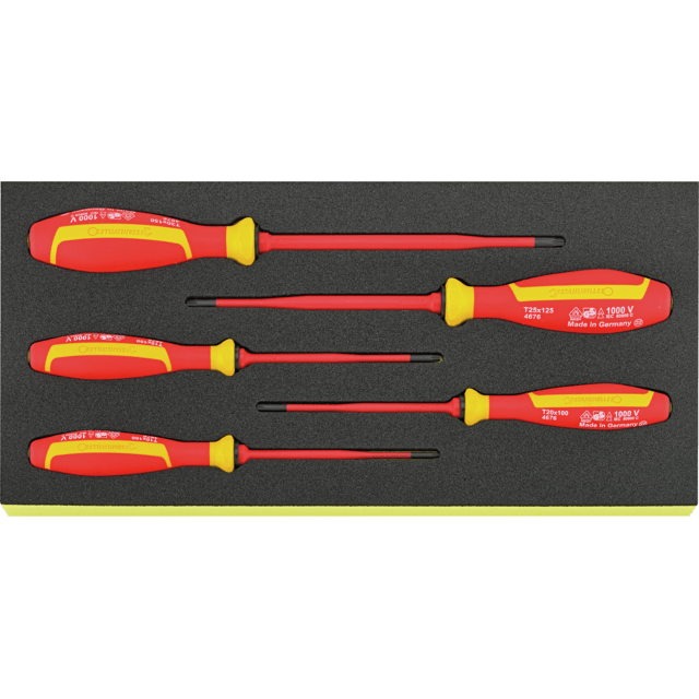 Stahlwille 96838815 - VDE TCS 5 Piece Screwdriver Set