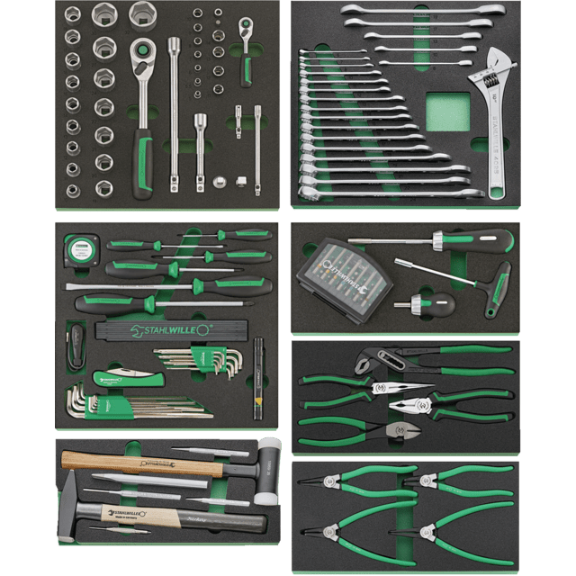 Stahlwille 97830256 - Tool set in the tool control system