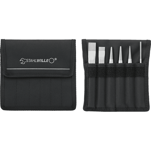 Stahlwille 98812203 - Juego de cinceles/punzones de centro 6 pcs - Ferrotecnia