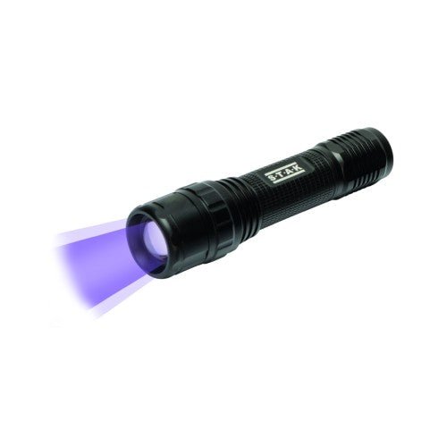 STAK ST005 - Linterna LED 3W + UV con función zoom HORACIO - Ferrotecnia