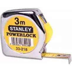 Stanley 0-33-218 - Flexómetro Powerlock cromado 3m x 12,7mm - Ferrotecnia