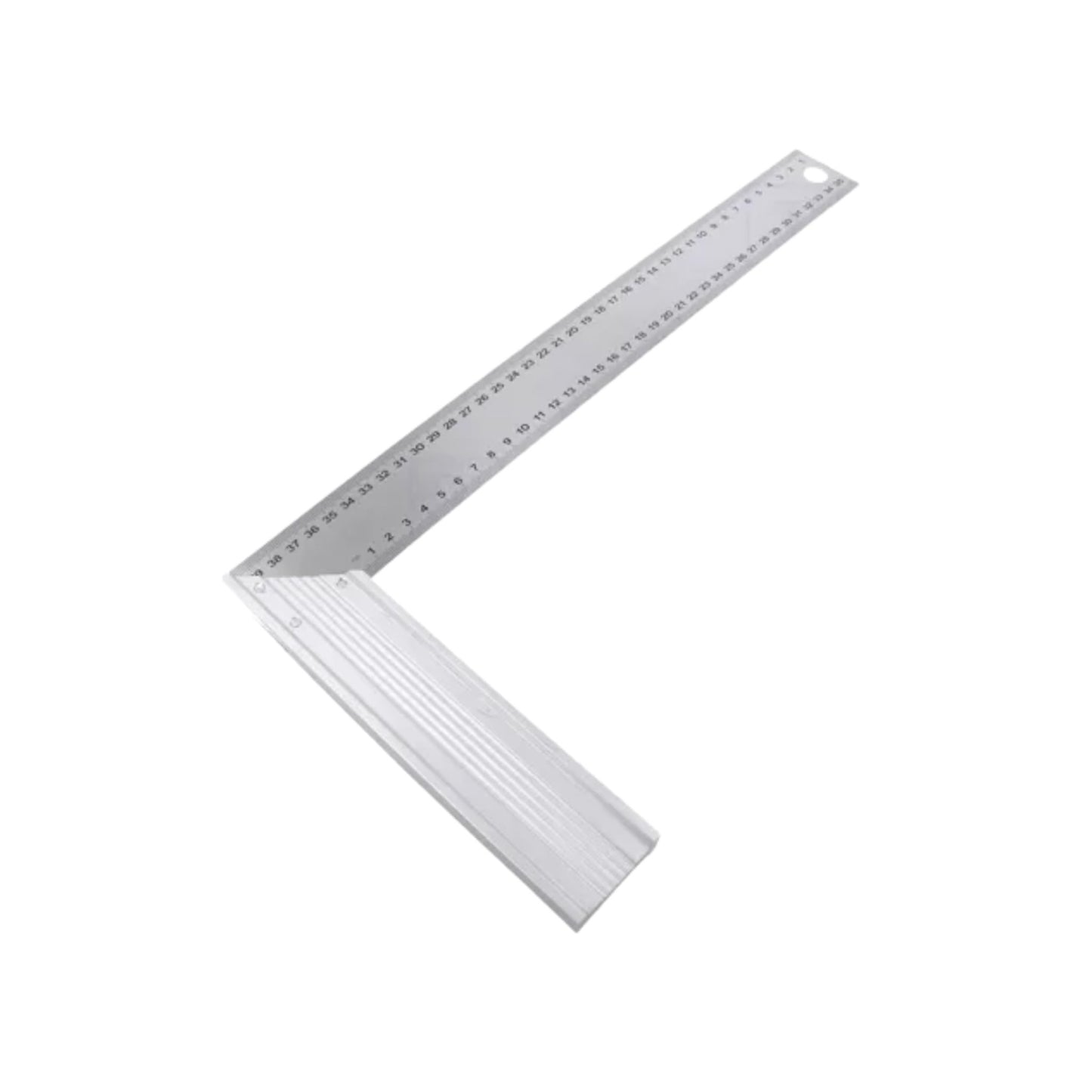 Stanley 1-45-687 - Escuadra de carpintero de 200 x 400 mm, ángulos de 45° y 90°