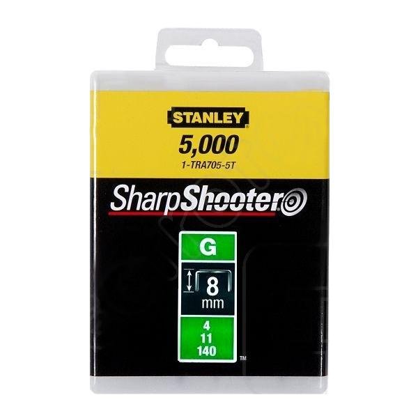 Stanley 1-TRA705-5T - Pack de 5000 grapas tipo G (8 mm)