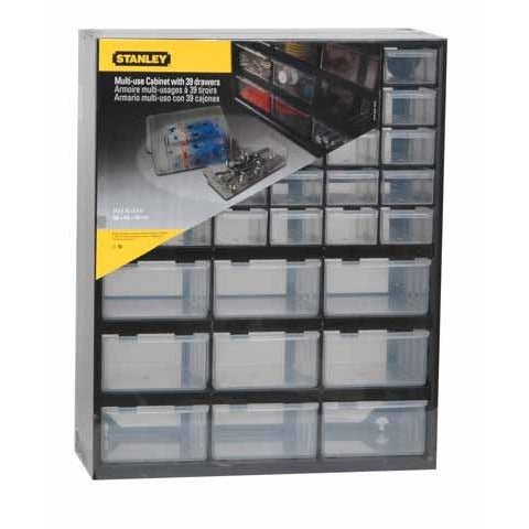STANLEY Caja de almacenamiento multiusos con 39 cajones, 1-93-981 - Ferrotecnia