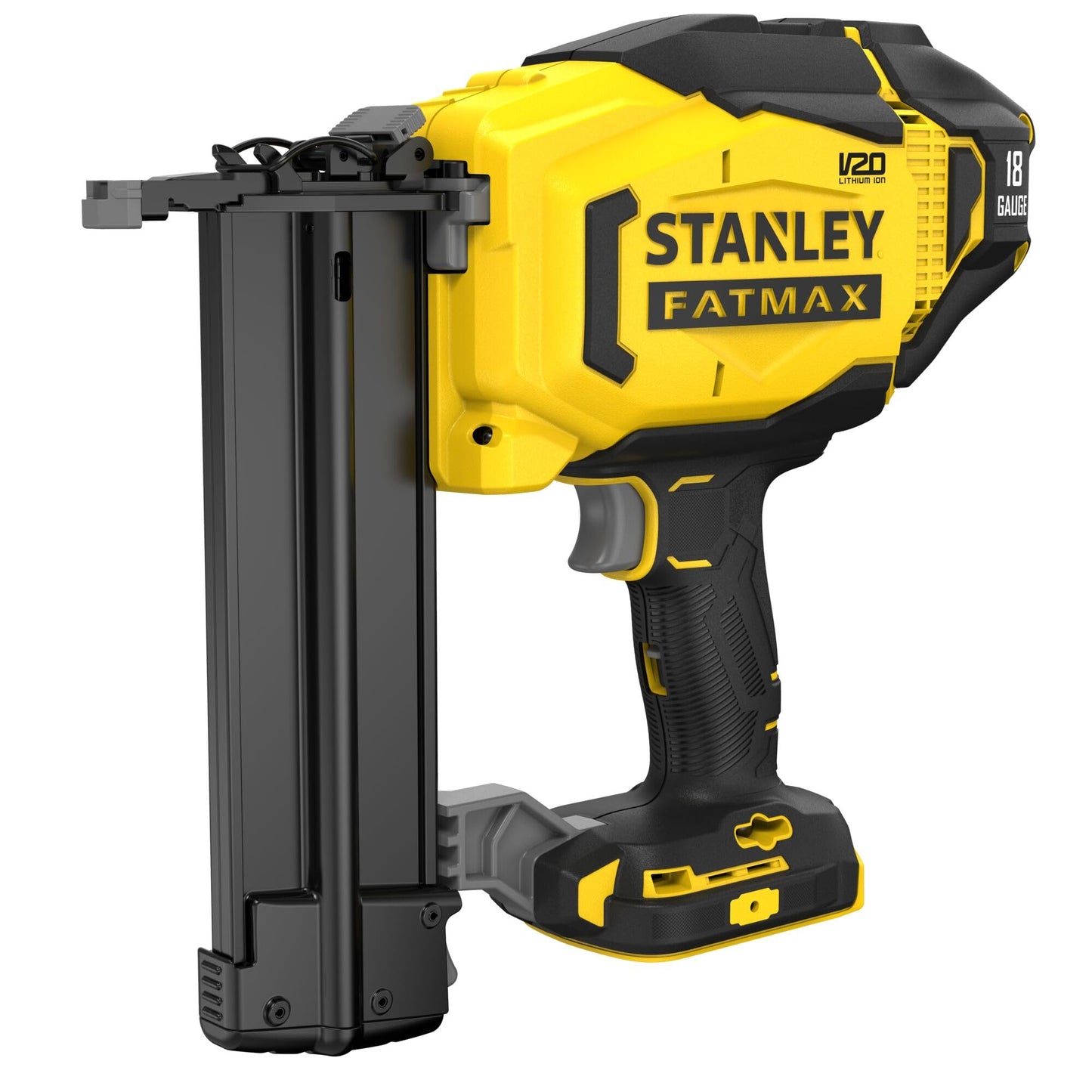 STANLEY Clavadora de acabado V20 Li-Ion 18V 18Ga para profesionales – Rendimiento inalámbrico con acción precisa